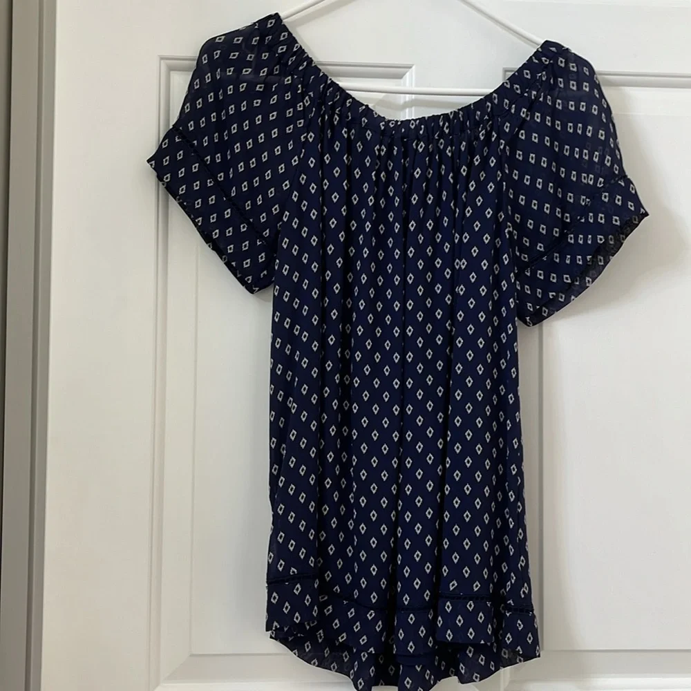 Lucky Brand rayon top S - Picture 3 of 7